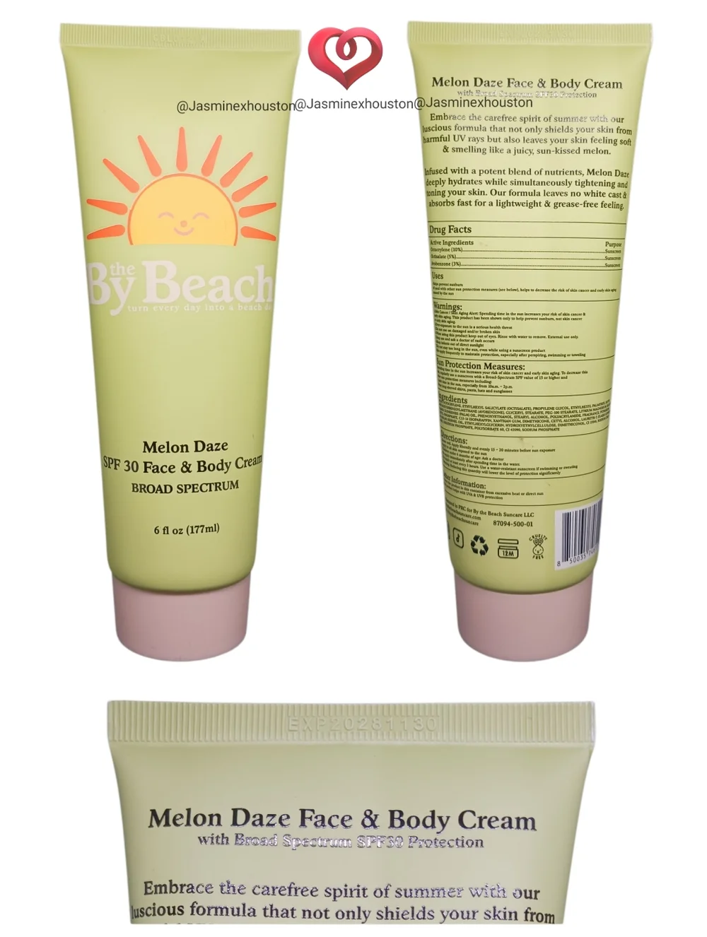 🎉2•$13/3•$18🎉 BY THE BEACH Melon Daze SPF 30 Face & Body Cream
